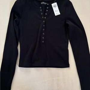 Abercrombie & Fitch ribbed shirt